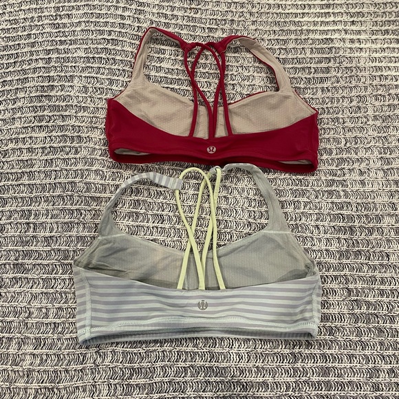 2 Lululemon Free To Be Bras - Picture 2 of 3
